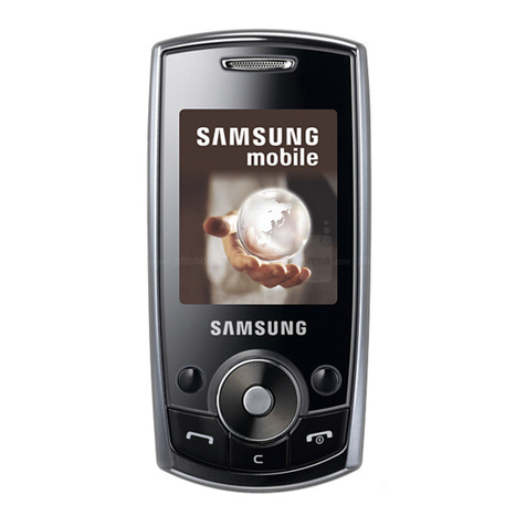Samsung SGH-J700 User manual