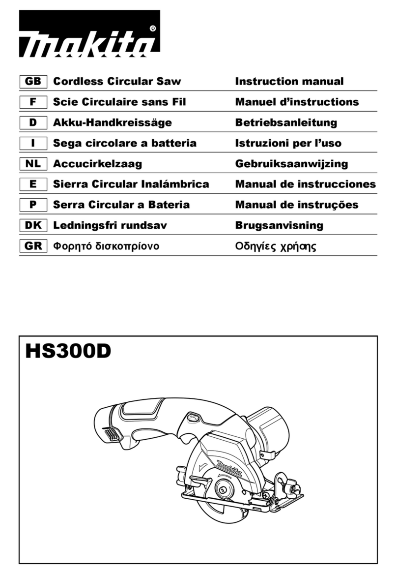 Makita HS300D instruction manual