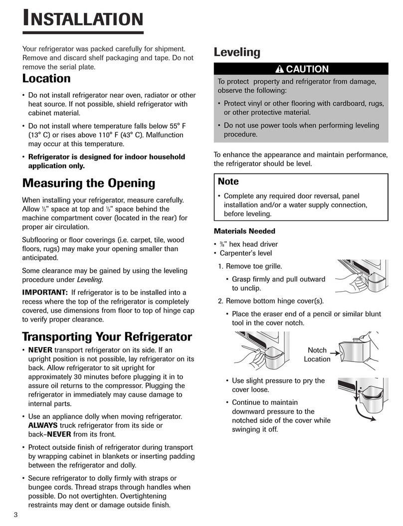 Jenn-Air JBR2086HES User manual