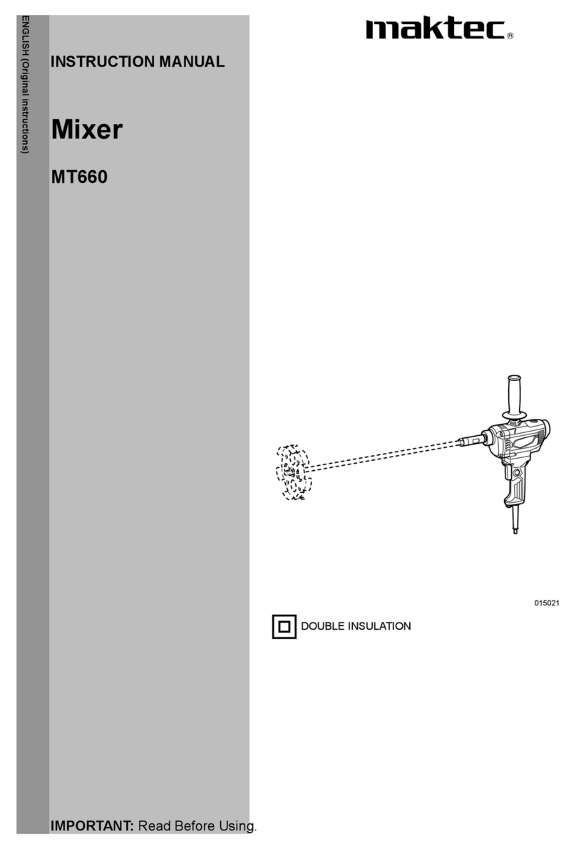 Maktec MT660 instruction manual