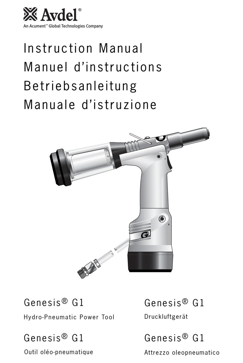 Avdel Genesis G1 User manual