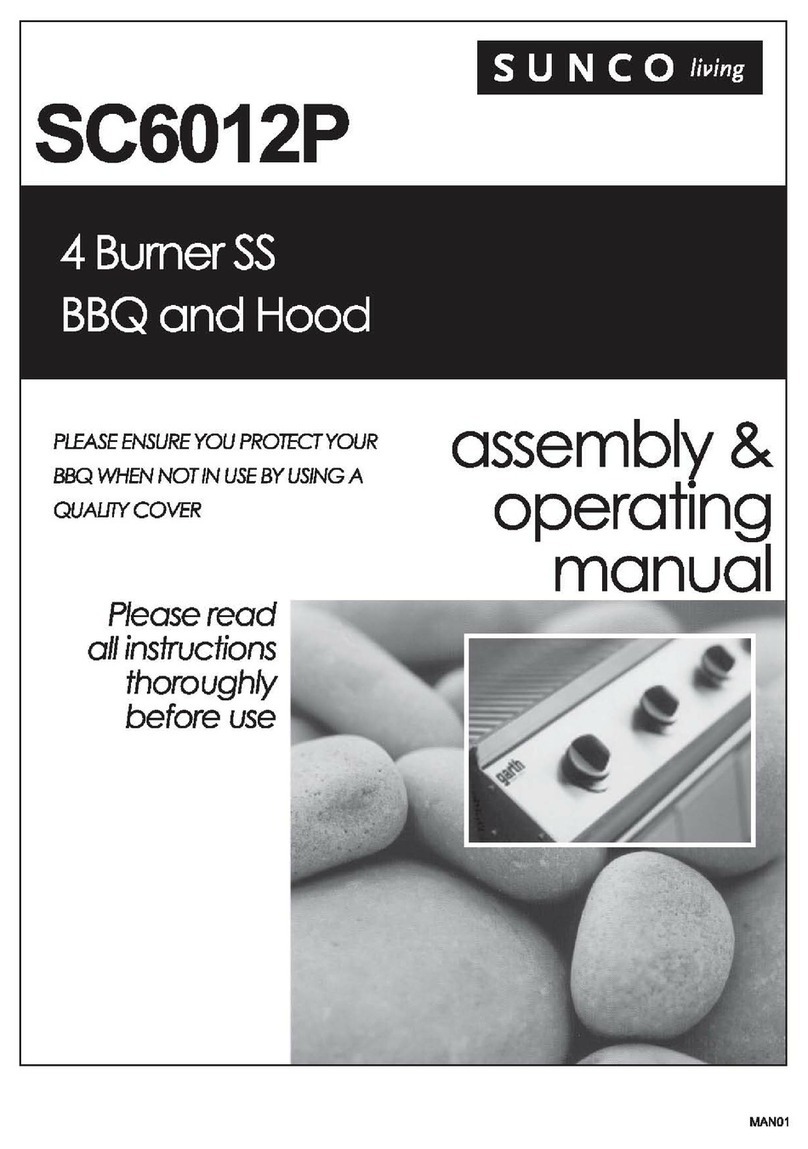 Sunco SC6012P Assembly & operating manual