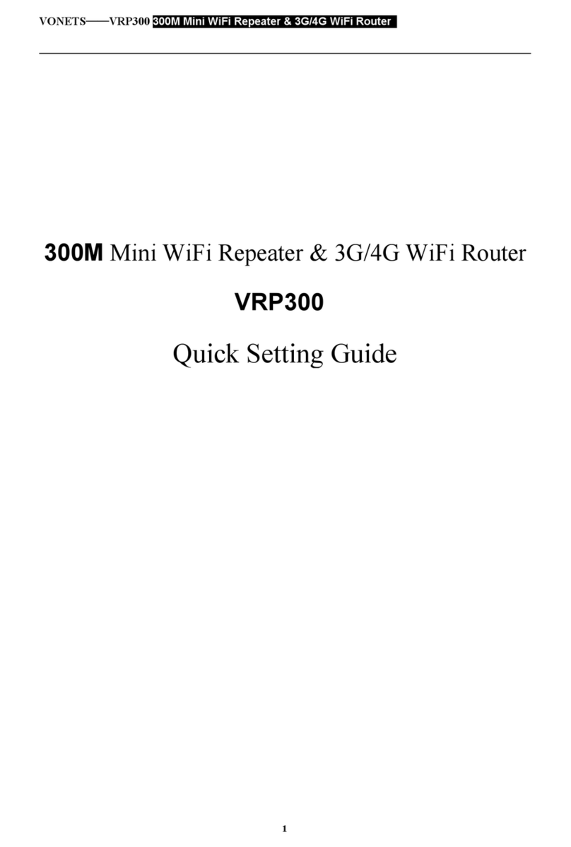 Vonets VRP300 Quick setting guide