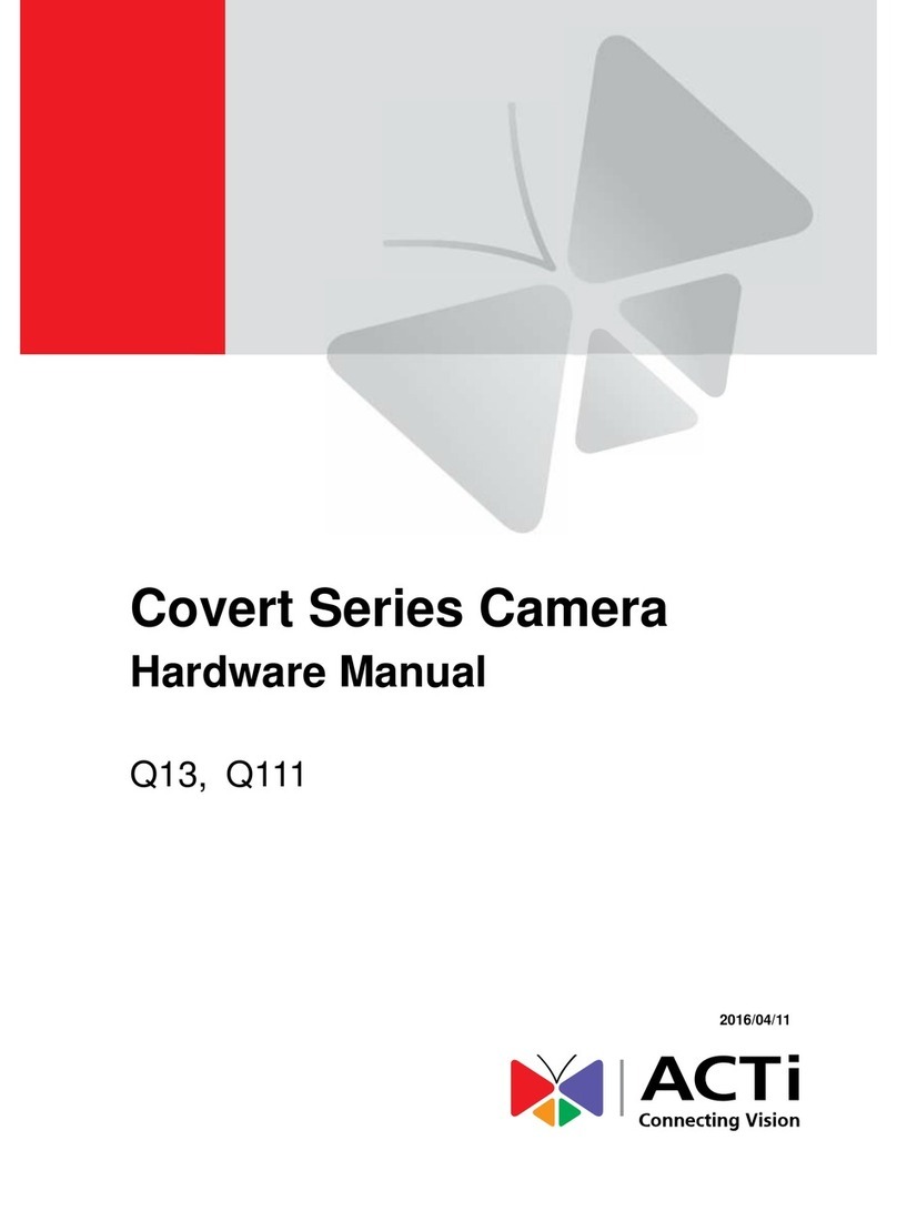 ACTi Q13 Hardware manual
