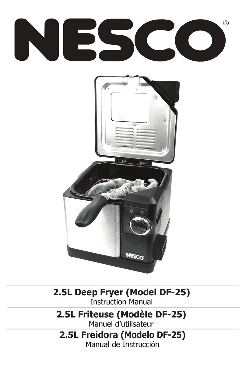 Nesco DF-25 User manual