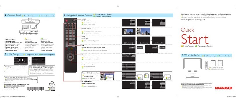 Magnavox 50ME313V/F7 User manual
