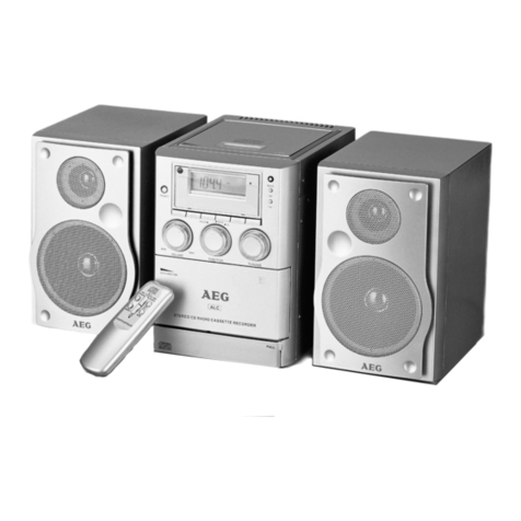 AEG MC 4401 CD Technical specifications