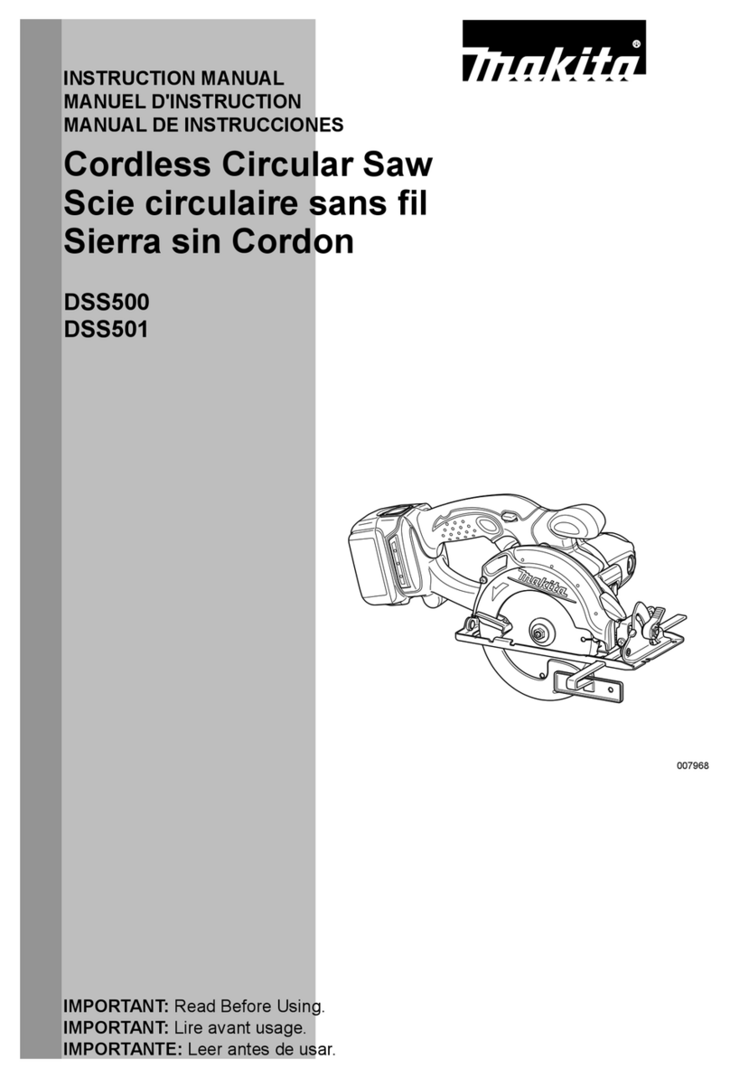 Makita DSS500 instruction manual