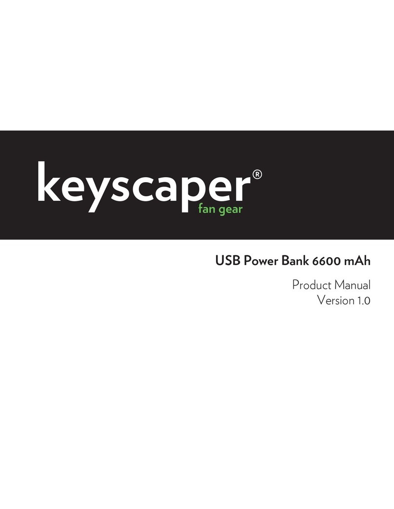 Keyscaper KPBK6K product manual