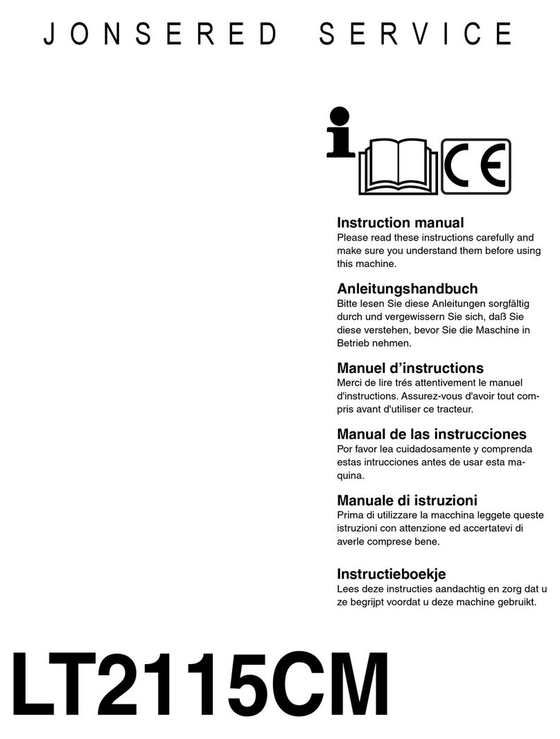 Jonsered LT2115CM instruction manual