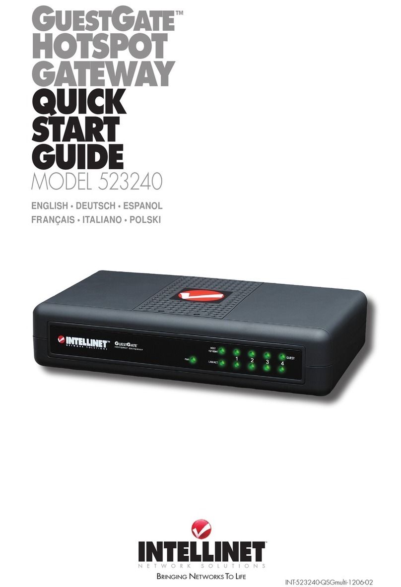 Intellinet GuestGate 523240 quick start guide