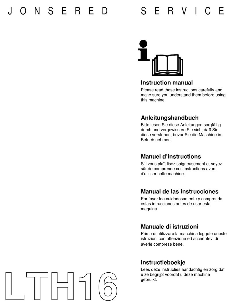 Jonsered LTH16 User manual