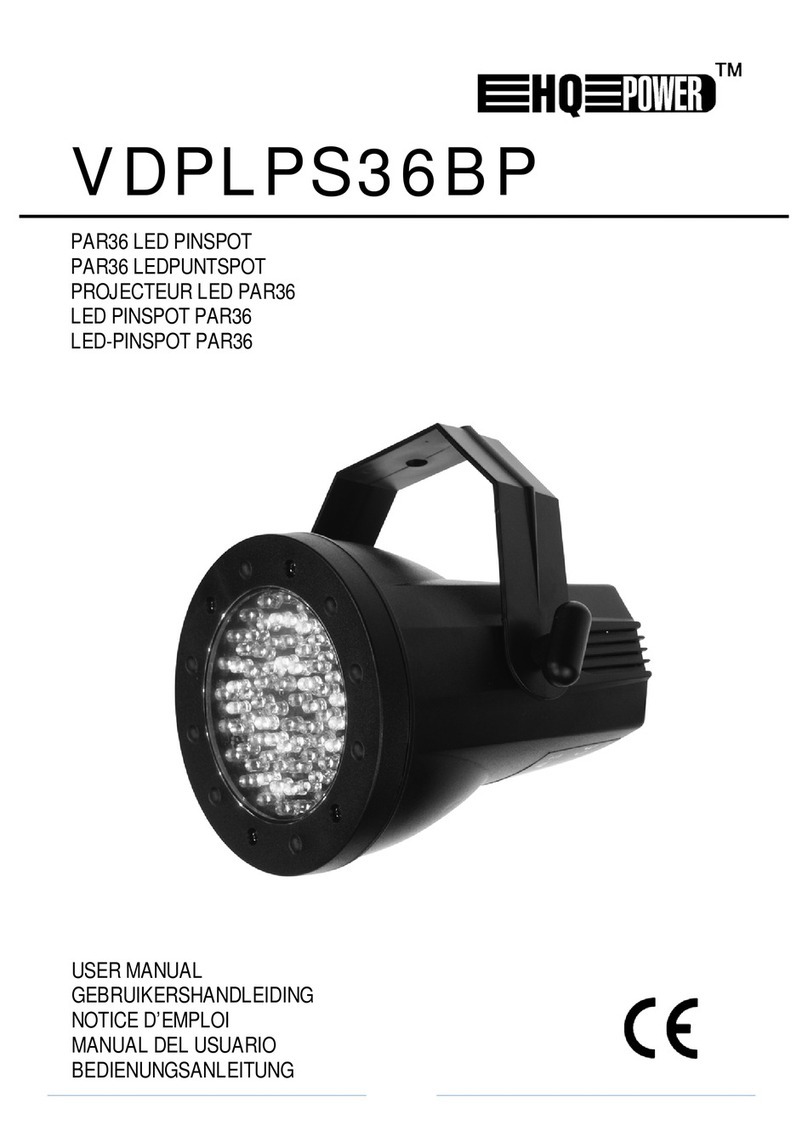 HQ Power VDPLPS36BP User manual