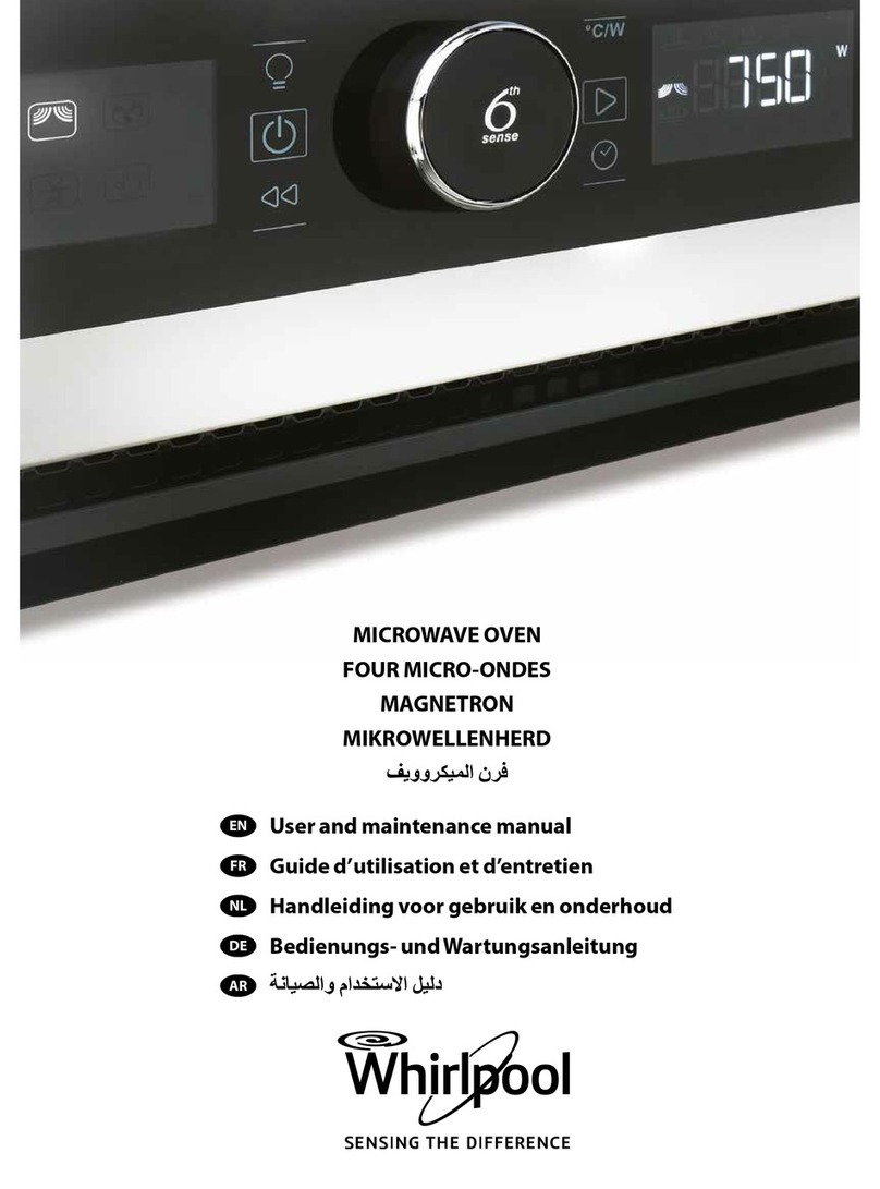 Whirlpool Whamw506wh User and maintenance manual