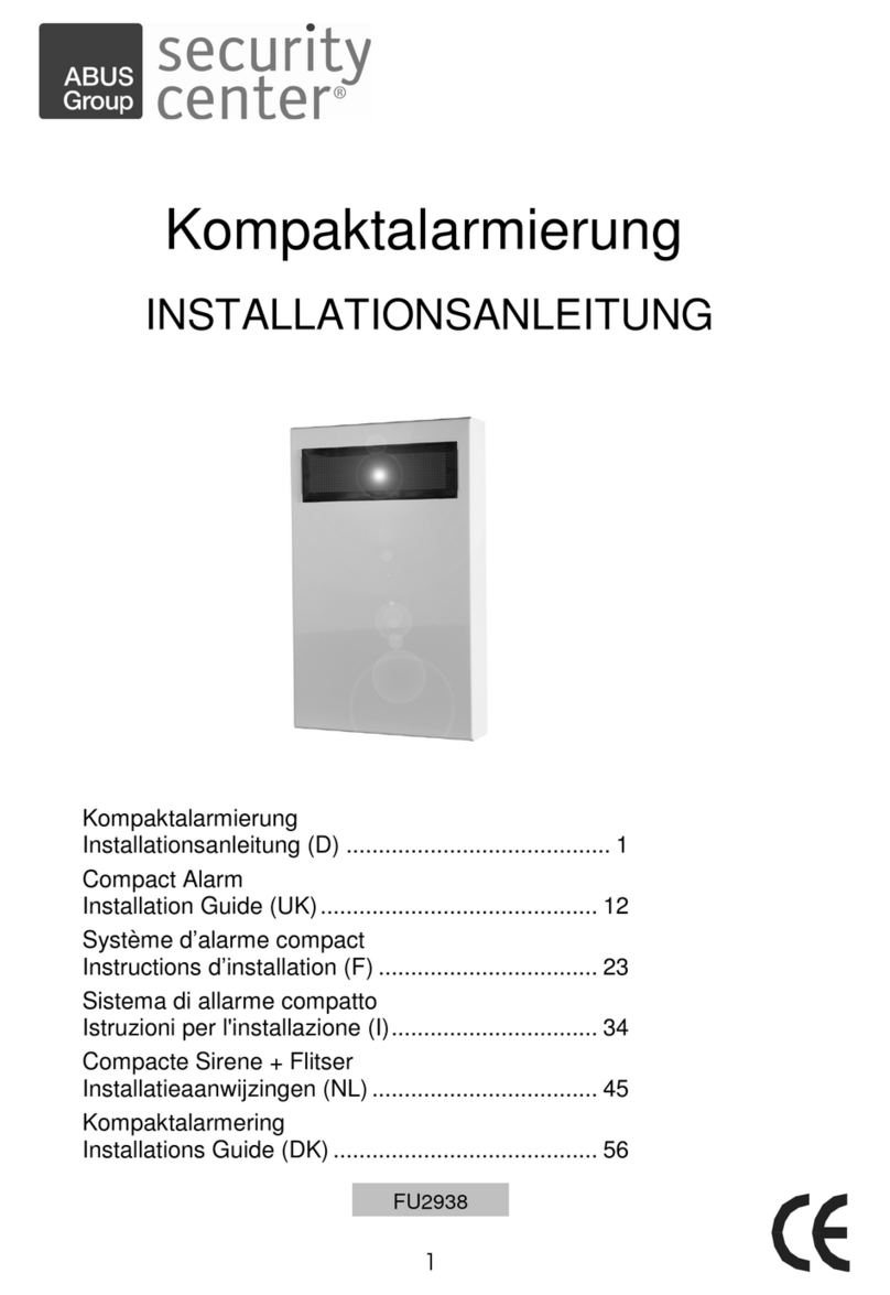 Security-Center FU2938 User manual