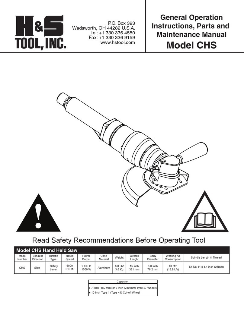 H&S CHS instruction manual