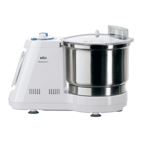 Braun K 3000 User manual