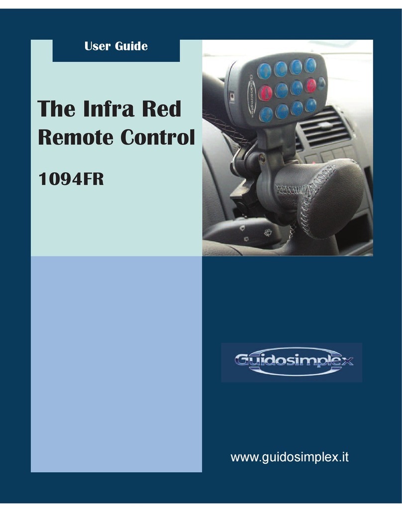 Guidosimplex 1094FR. User manual