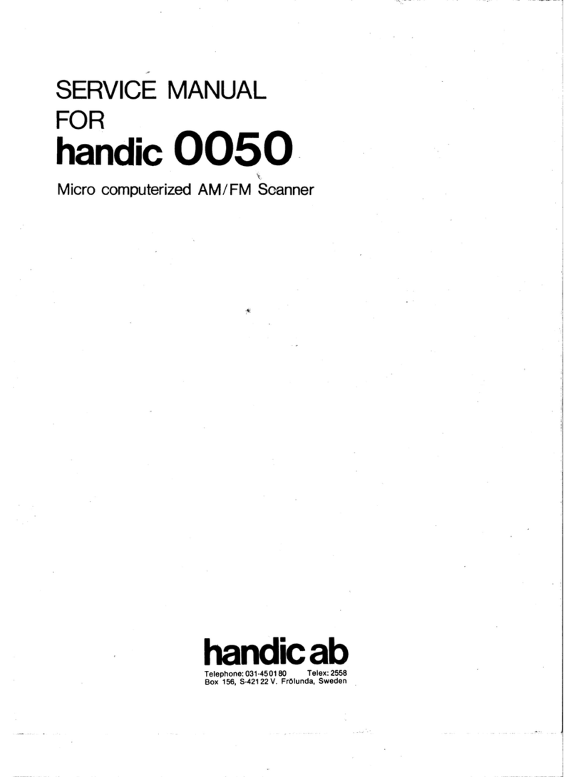 Handic 50 Service manual
