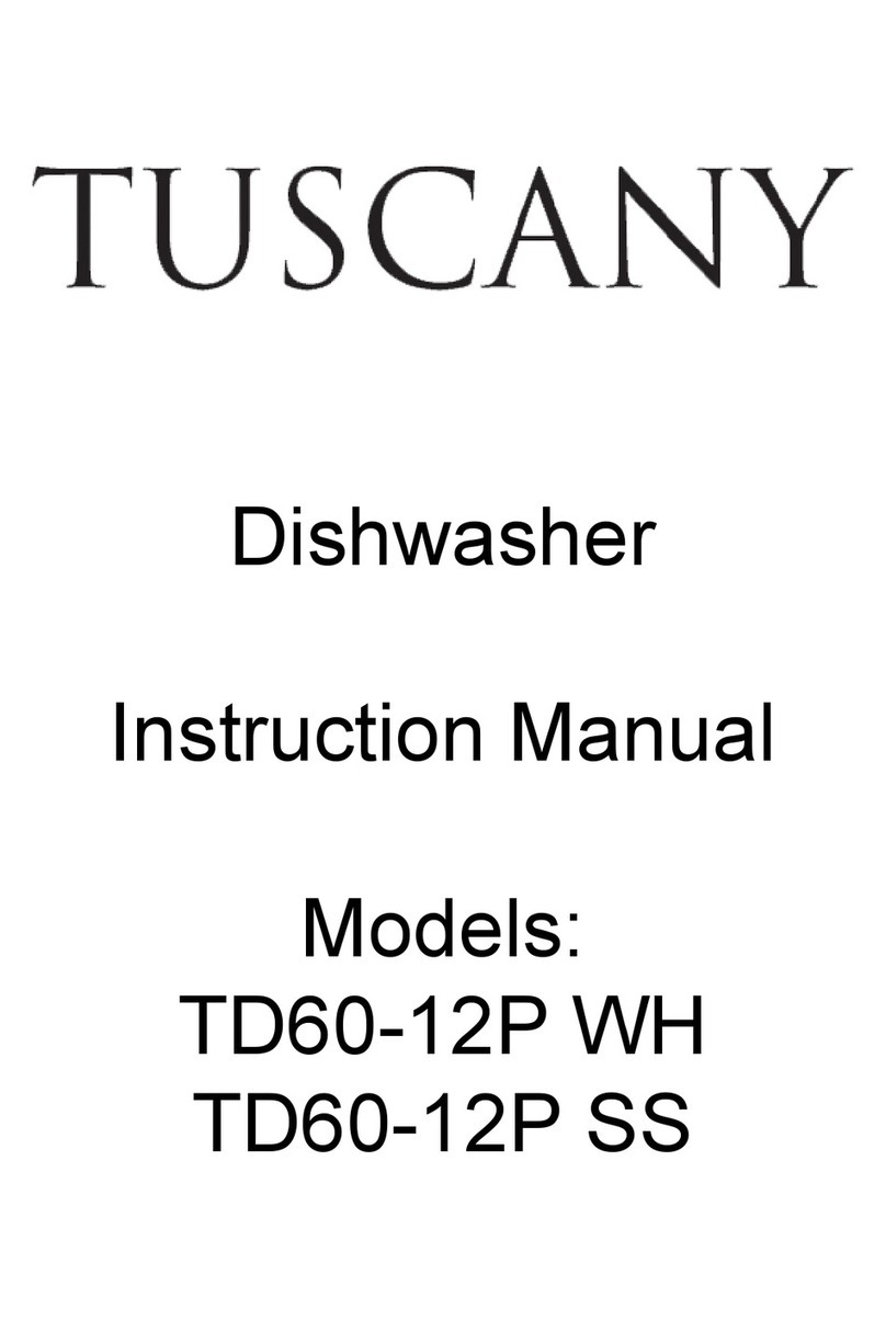 Tuscany TD60-12P WH instruction manual