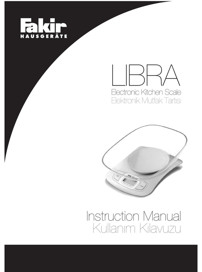 Fakir LIBRA instruction manual