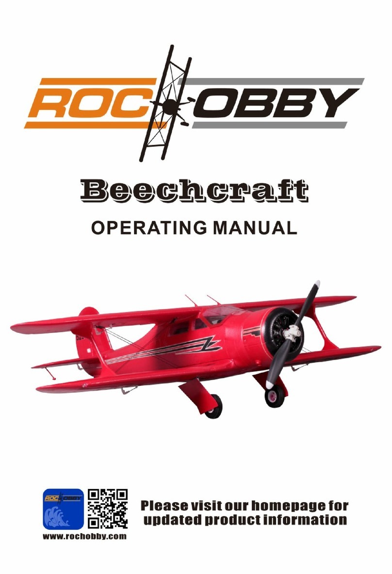 Roc Hobby Beechcraft ROH013PRED operating manual Roc Hobby Beechcraft ROH013PRED operating manual