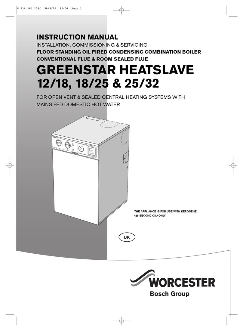 Worcester Greenstar Heatslave 12/18 instruction manual
