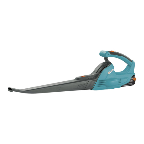 Gardena AccuJet Li-18 User manual