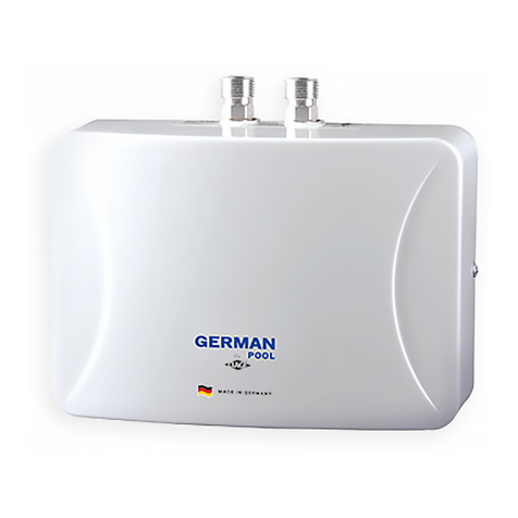 German pool GPI-M5 Operating and installation instructions
