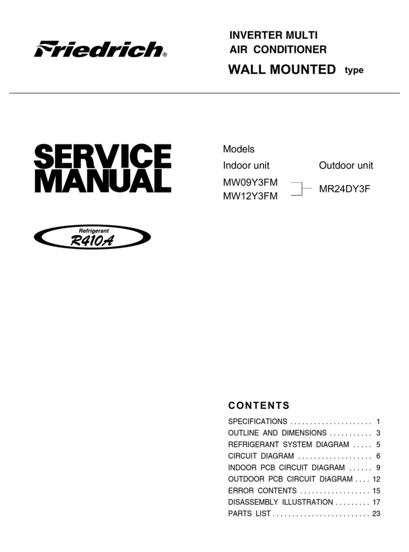 Friedrich MW09Y3FM User manual
