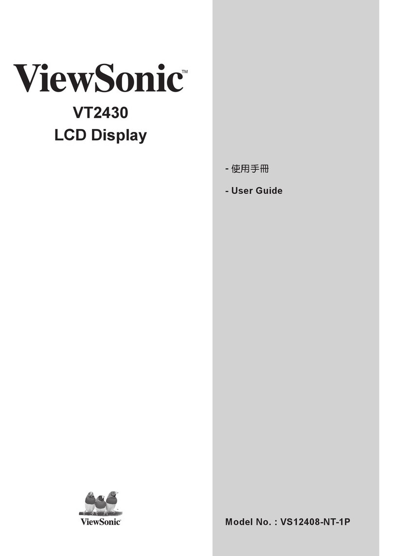 ViewSonic VT2430 - 24" LCD TV User manual