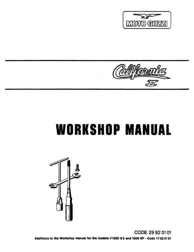 MOTO GUZZI California II Workshop manual