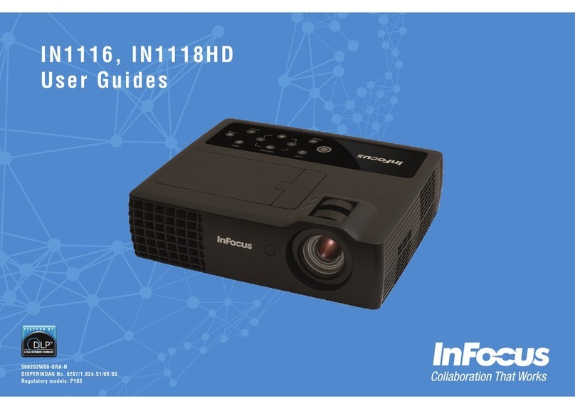 InFocus IN1116 User manual