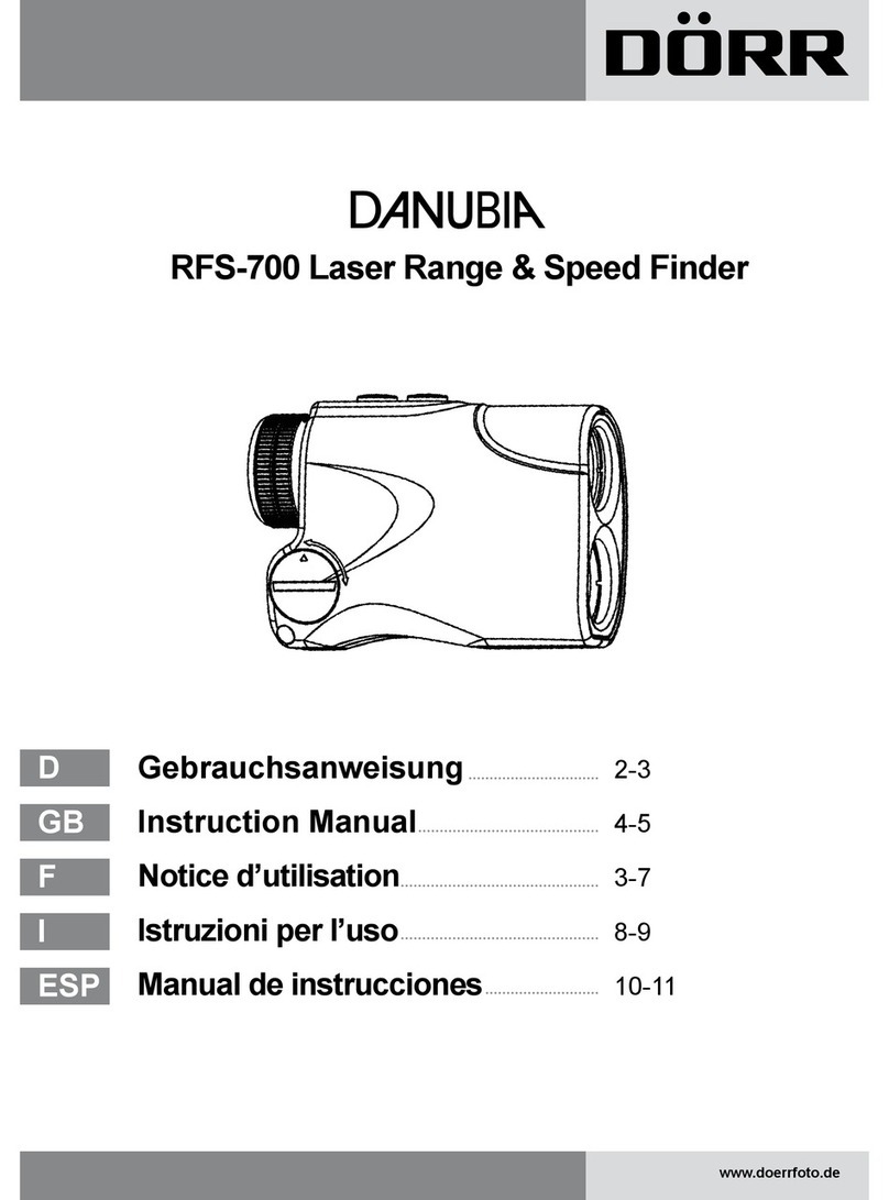Dorr Danubia RFS-700 instruction manual