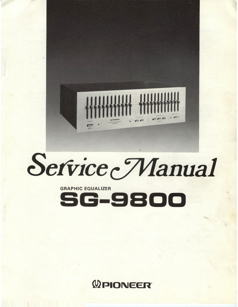 Pioneer SG-9800 User manual Pioneer SG-9800 User manual