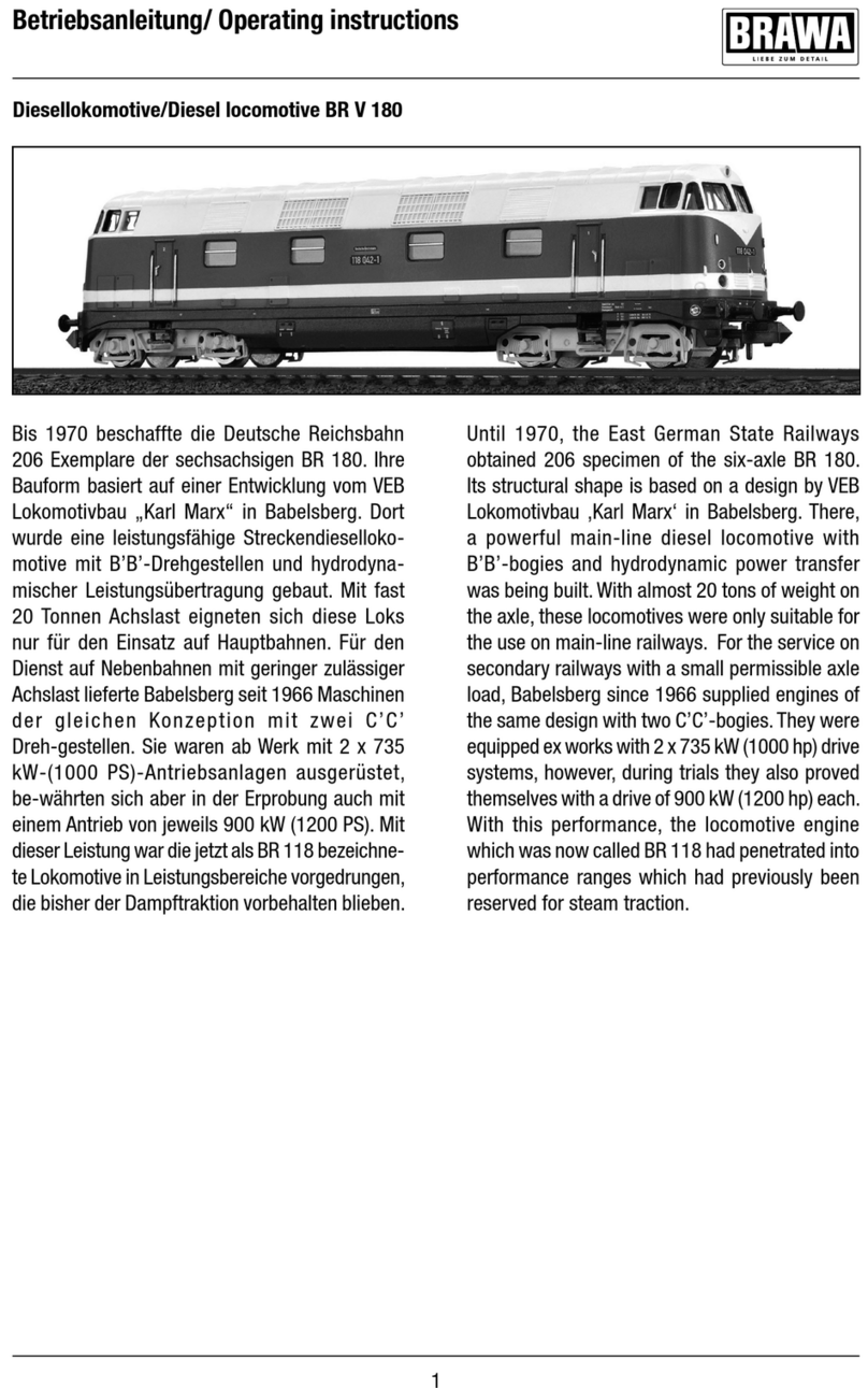 BRAWA BR V 180 User manual