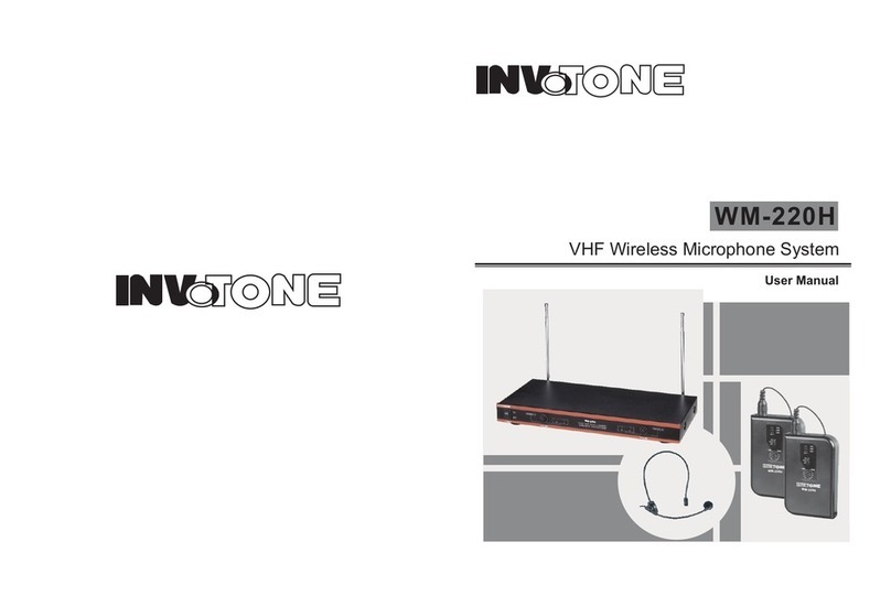 Invotone WM-220H user manual