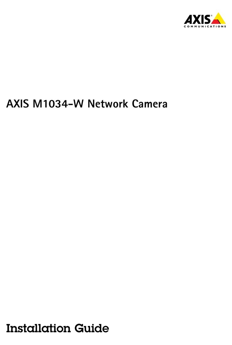 Axis M1034-W User manual