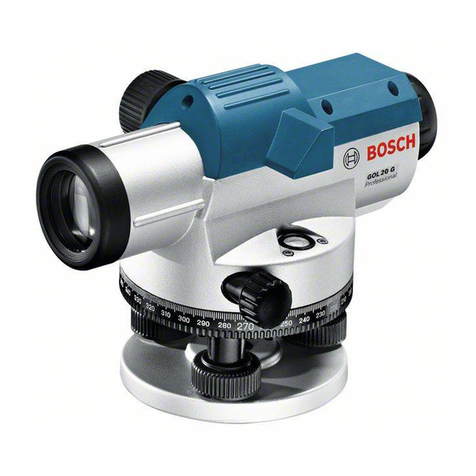 Bosch GOL 20 G Original instructions