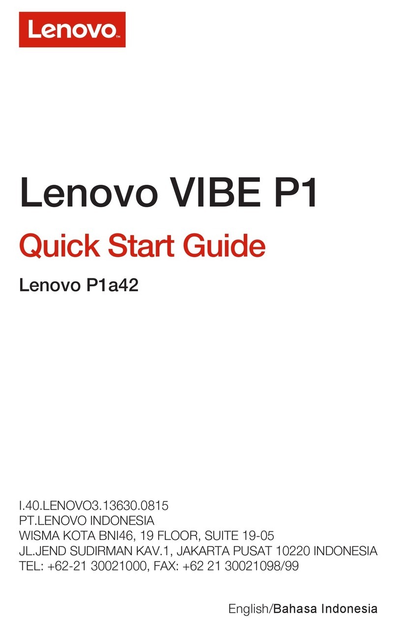 Lenovo VIBE P1 User manual