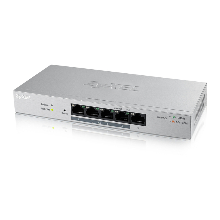 ZyXEL Communications GS1200 SERIES user guide
