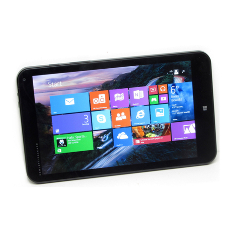 HP Stream 8 Tablet User manual