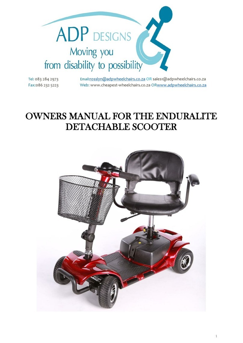 ADP Designs Enduralite owner's manual
