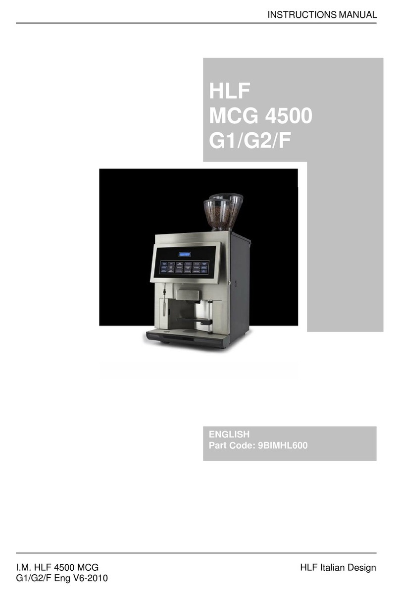 HLF Italian Design 4500 MCG User manual