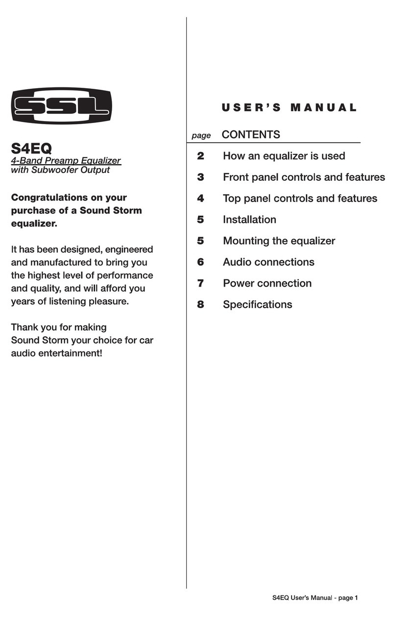 Ssl S4EQ user manual