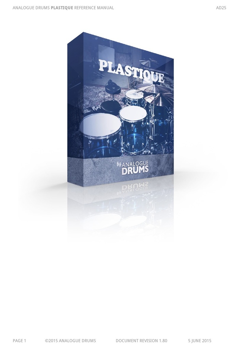 PLASTIQUE AD25 User manual