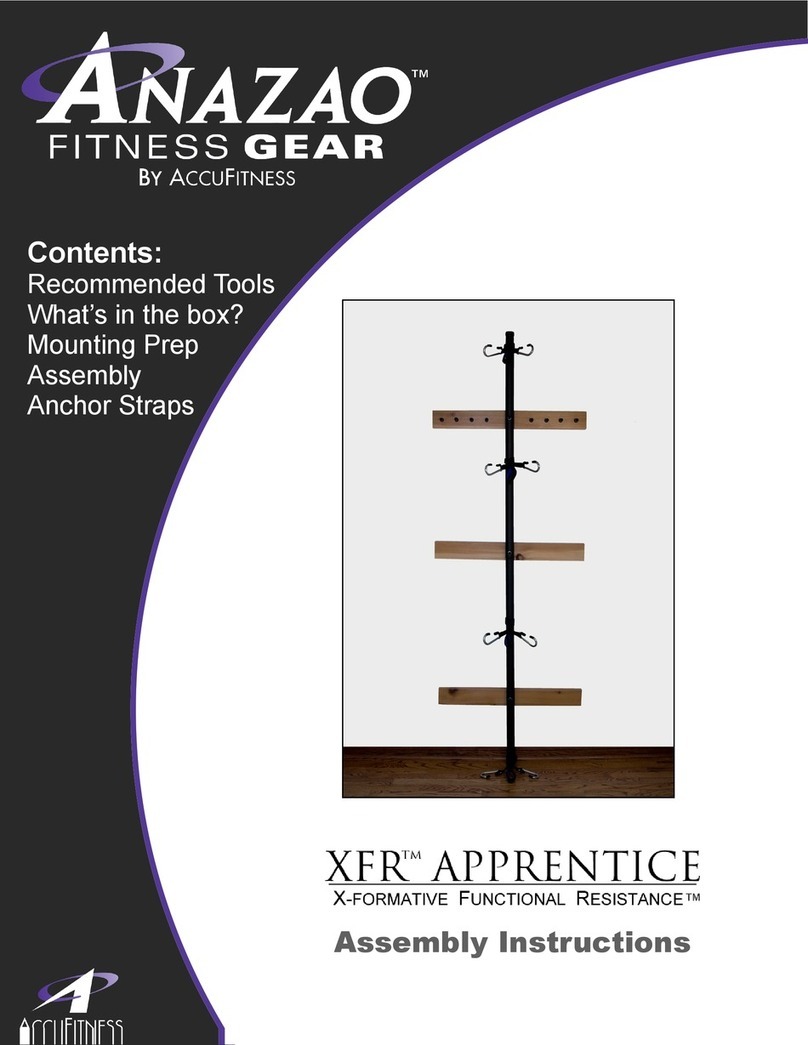 ANAZAO XFR APPRENTICE Assembly instructions