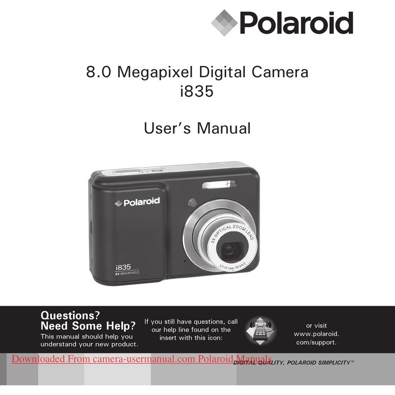 Polaroid i835 User manual