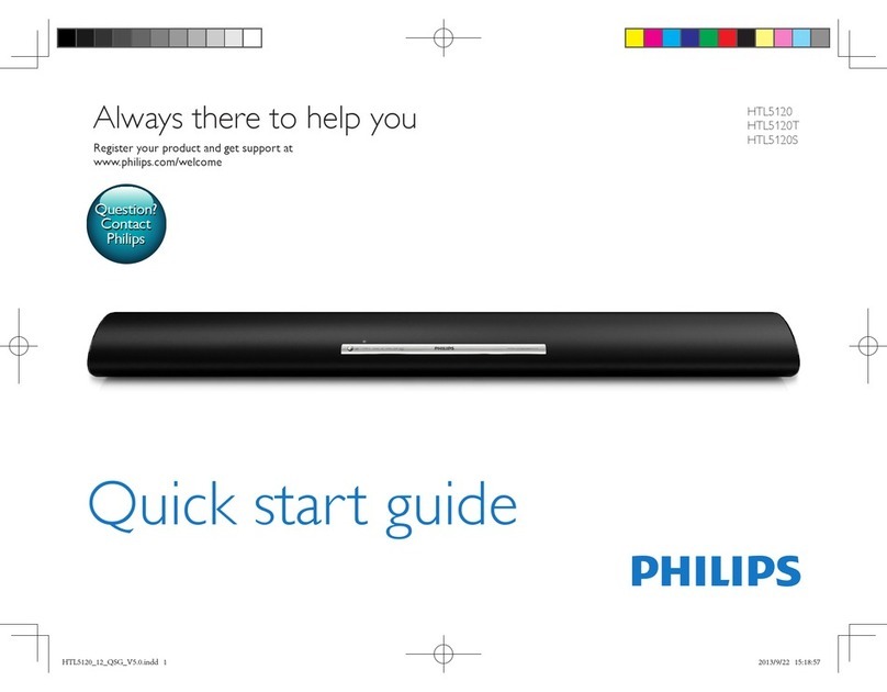 Philips HTL5120 User manual
