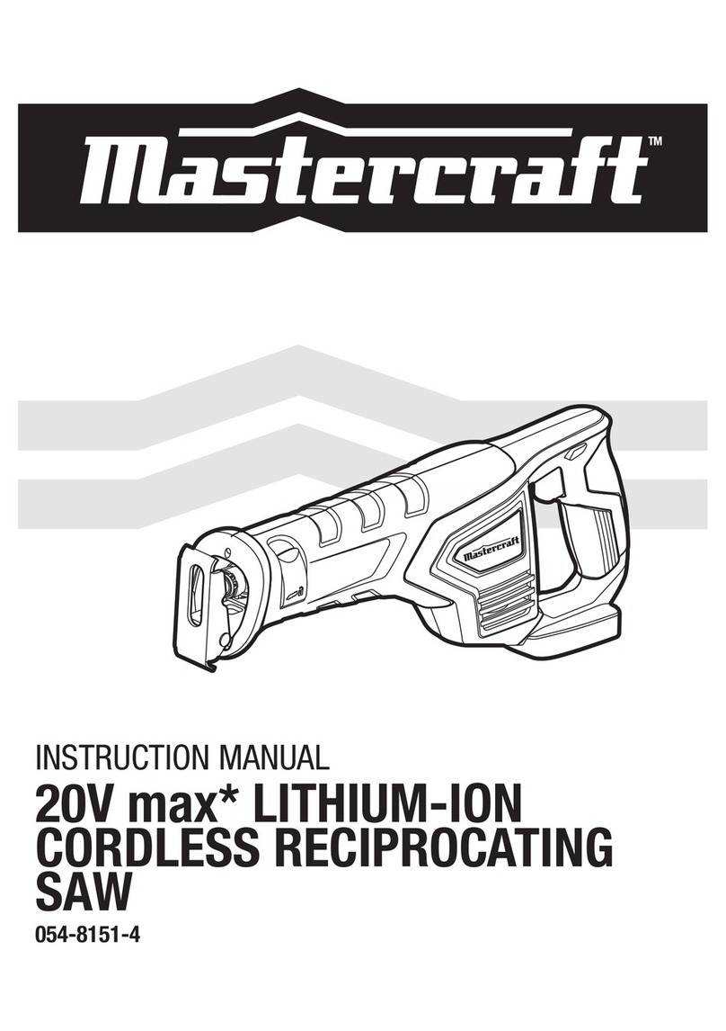 MasterCraft 054-8151-4 instruction manual MasterCraft 054-8151-4 instruction manual
